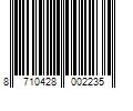 Barcode Image for UPC code 8710428002235