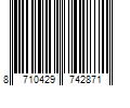 Barcode Image for UPC code 8710429742871