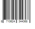 Barcode Image for UPC code 8710624344368