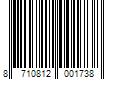 Barcode Image for UPC code 8710812001738