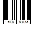 Barcode Image for UPC code 8710835860251