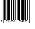 Barcode Image for UPC code 8711000504833