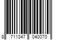 Barcode Image for UPC code 8711347040070