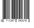 Barcode Image for UPC code 8711347040315