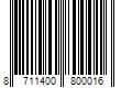 Barcode Image for UPC code 8711400800016