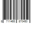 Barcode Image for UPC code 8711465870450