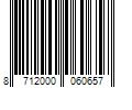 Barcode Image for UPC code 8712000060657