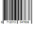 Barcode Image for UPC code 8712013047638