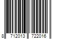 Barcode Image for UPC code 8712013722016