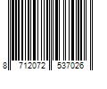 Barcode Image for UPC code 8712072537026