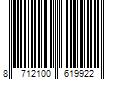 Barcode Image for UPC code 8712100619922