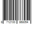 Barcode Image for UPC code 8712100868054