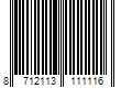 Barcode Image for UPC code 8712113111116