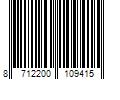 Barcode Image for UPC code 8712200109415