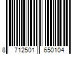 Barcode Image for UPC code 8712501650104