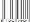 Barcode Image for UPC code 8712602016625