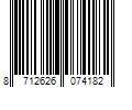 Barcode Image for UPC code 8712626074182