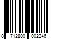 Barcode Image for UPC code 8712800002246