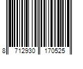 Barcode Image for UPC code 8712930170525