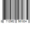 Barcode Image for UPC code 8712962561834