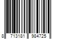 Barcode Image for UPC code 8713181984725