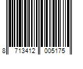 Barcode Image for UPC code 8713412005175