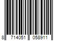 Barcode Image for UPC code 8714051058911