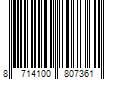 Barcode Image for UPC code 8714100807361