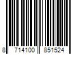 Barcode Image for UPC code 8714100851524