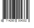 Barcode Image for UPC code 8714293004332