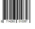 Barcode Image for UPC code 8714293010357