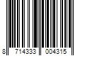 Barcode Image for UPC code 8714333004315