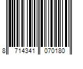 Barcode Image for UPC code 8714341070180