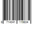 Barcode Image for UPC code 8714341119834