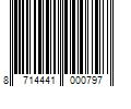 Barcode Image for UPC code 8714441000797