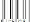 Barcode Image for UPC code 8714452071861