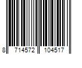 Barcode Image for UPC code 8714572104517