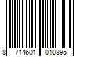 Barcode Image for UPC code 8714601010895