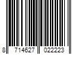 Barcode Image for UPC code 8714627022223