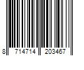 Barcode Image for UPC code 8714714203467