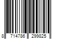 Barcode Image for UPC code 8714786299825