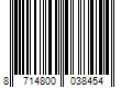 Barcode Image for UPC code 8714800038454