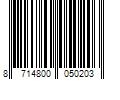 Barcode Image for UPC code 8714800050203