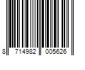 Barcode Image for UPC code 8714982005626