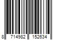 Barcode Image for UPC code 8714982152634