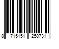 Barcode Image for UPC code 8715151250731