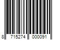 Barcode Image for UPC code 8715274000091