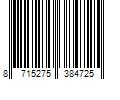 Barcode Image for UPC code 8715275384725