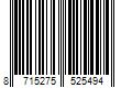 Barcode Image for UPC code 8715275525494