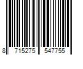 Barcode Image for UPC code 8715275547755